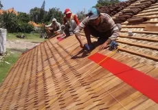 Teknik pemasangan atap sirap