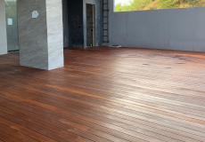 proyek decking candi golf semarang