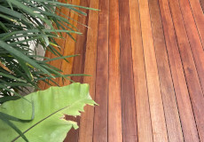 Decking ulin proyek kebayoran baru jakarta